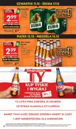Gazetka promocyjna Delikatesy Centrum - Franczyza DC50 Czwartek - Gazetka - ważna od 17.12 do 17.12.2025 - strona 34 - produkty: Piwo, Rum, Koc, Tyskie, Dron