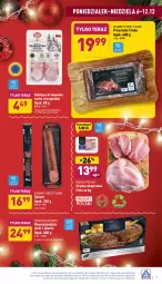 Gazetka promocyjna Aldi - Katalog spożywczy - Gazetka - ważna od 12.12 do 12.12.2021 - strona 9 - produkty: Salami, Szynka wieprzowa, Kiełbasa krakowska, Prosciutto, Stek, Mięsne specjały, Freihofer Gourmet, Tera, Szynka, Kiełbasa