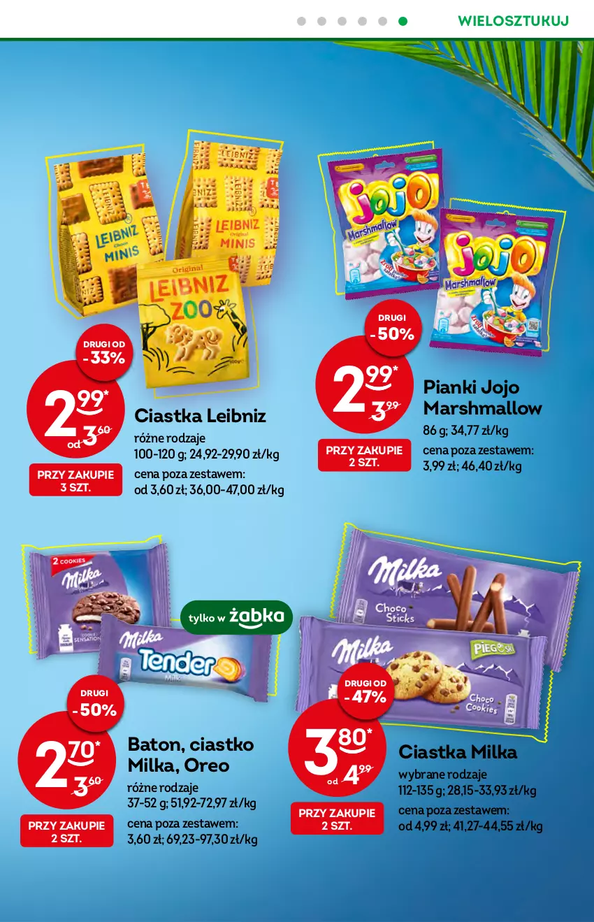 Gazetka promocyjna Żabka - ważna 27.07 do 02.08.2022 - strona 13 - produkty: Baton, Ciastka, Mars, Milka, Oreo