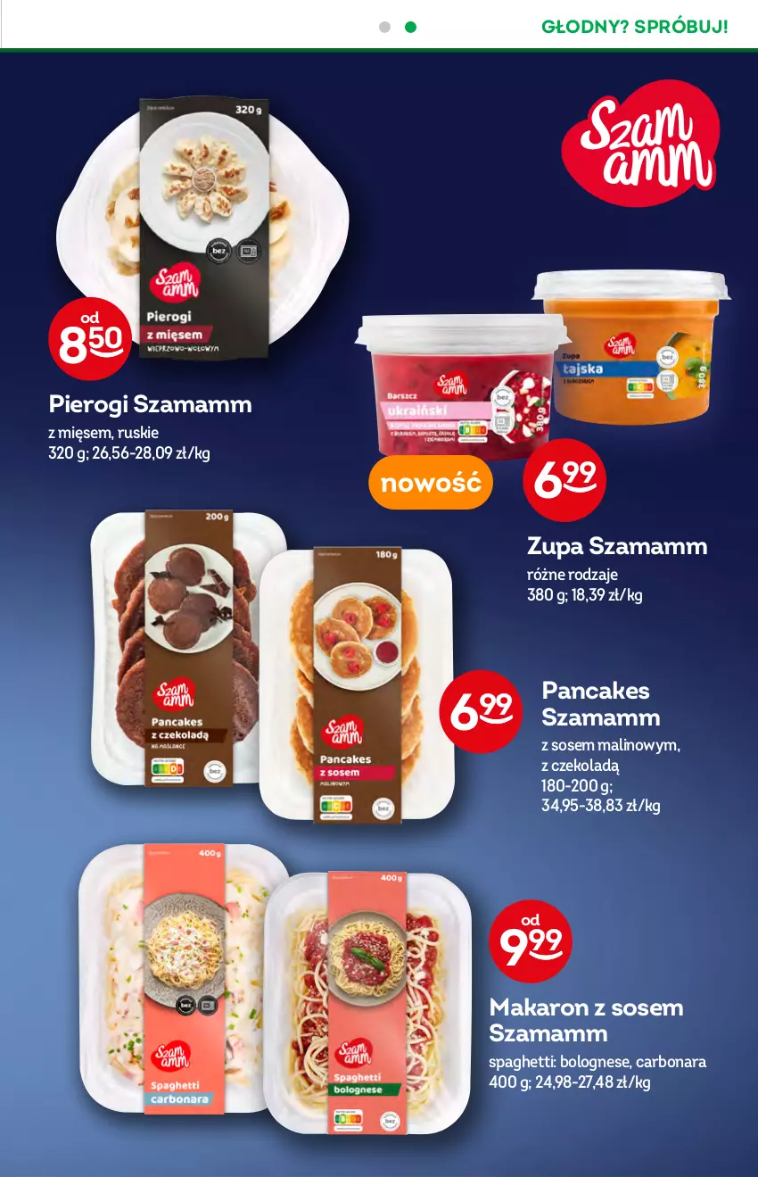 Gazetka promocyjna Żabka - ważna 27.07 do 02.08.2022 - strona 19 - produkty: Makaron, Makaron z sosem, Pierogi, Sos, Spaghetti, Zupa