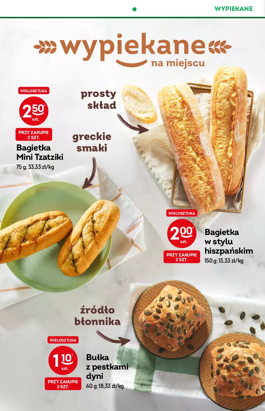 Gazetka promocyjna Żabka - ważna 27.07 do 02.08.2022 - strona 29 - produkty: Bagietka, Bułka