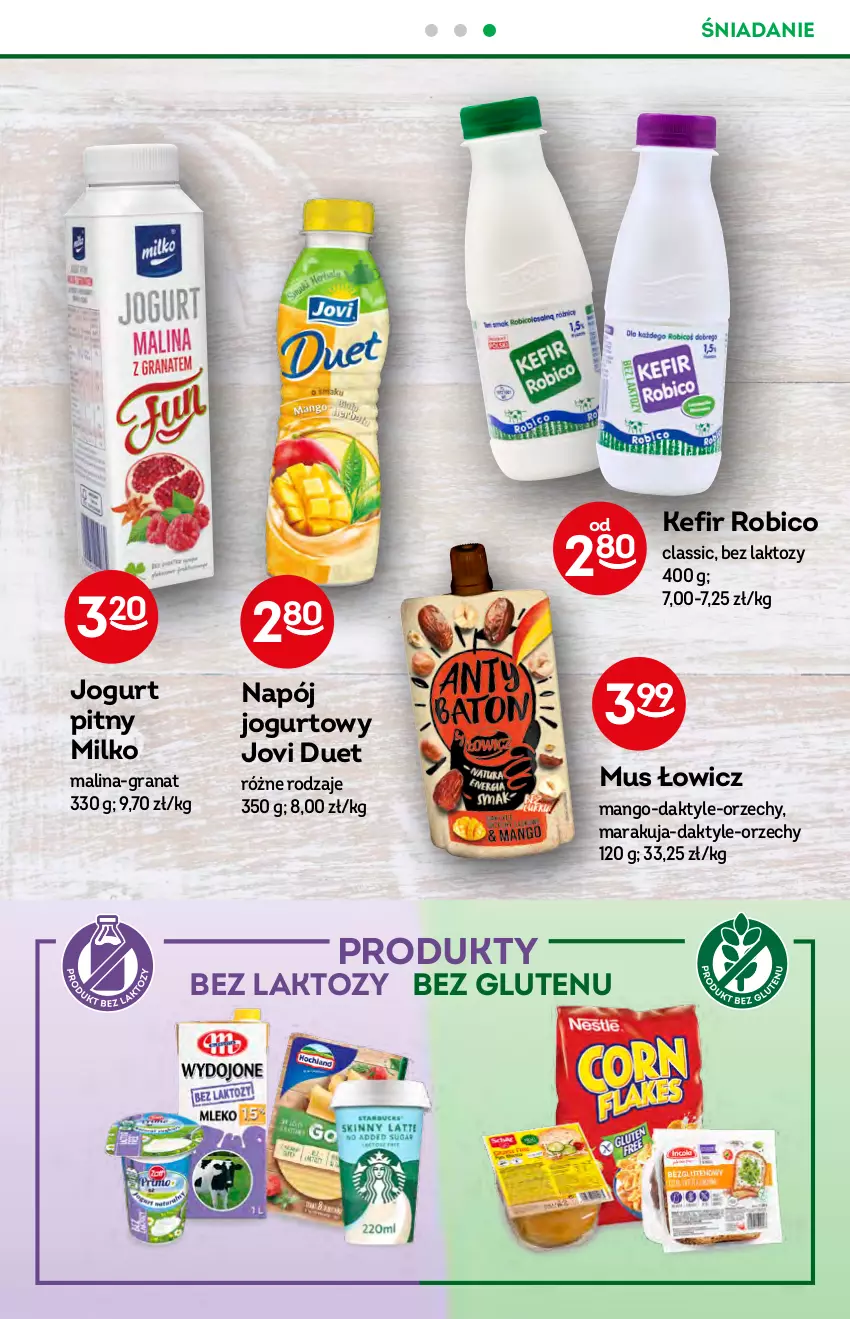 Gazetka promocyjna Żabka - ważna 27.07 do 02.08.2022 - strona 32 - produkty: BIC, Daktyle, Gra, Granat, Jogurt, Jogurt pitny, Kefir, Mango, Mus, Napój, Napój jogurtowy, Robico