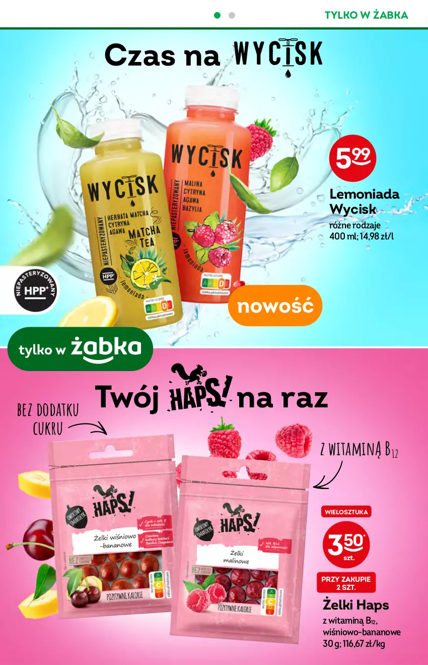 Gazetka promocyjna Żabka - ważna 27.07 do 02.08.2022 - strona 36 - produkty: Lemoniada