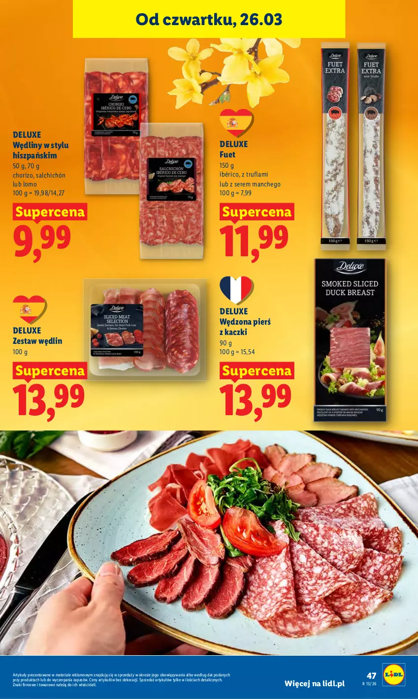 Gazetka promocyjna Lidl - Gazetka ważna od 26.03 do 29.03 - ważna 26.03 do 29.03.2026 - strona 47 - produkty: Ser