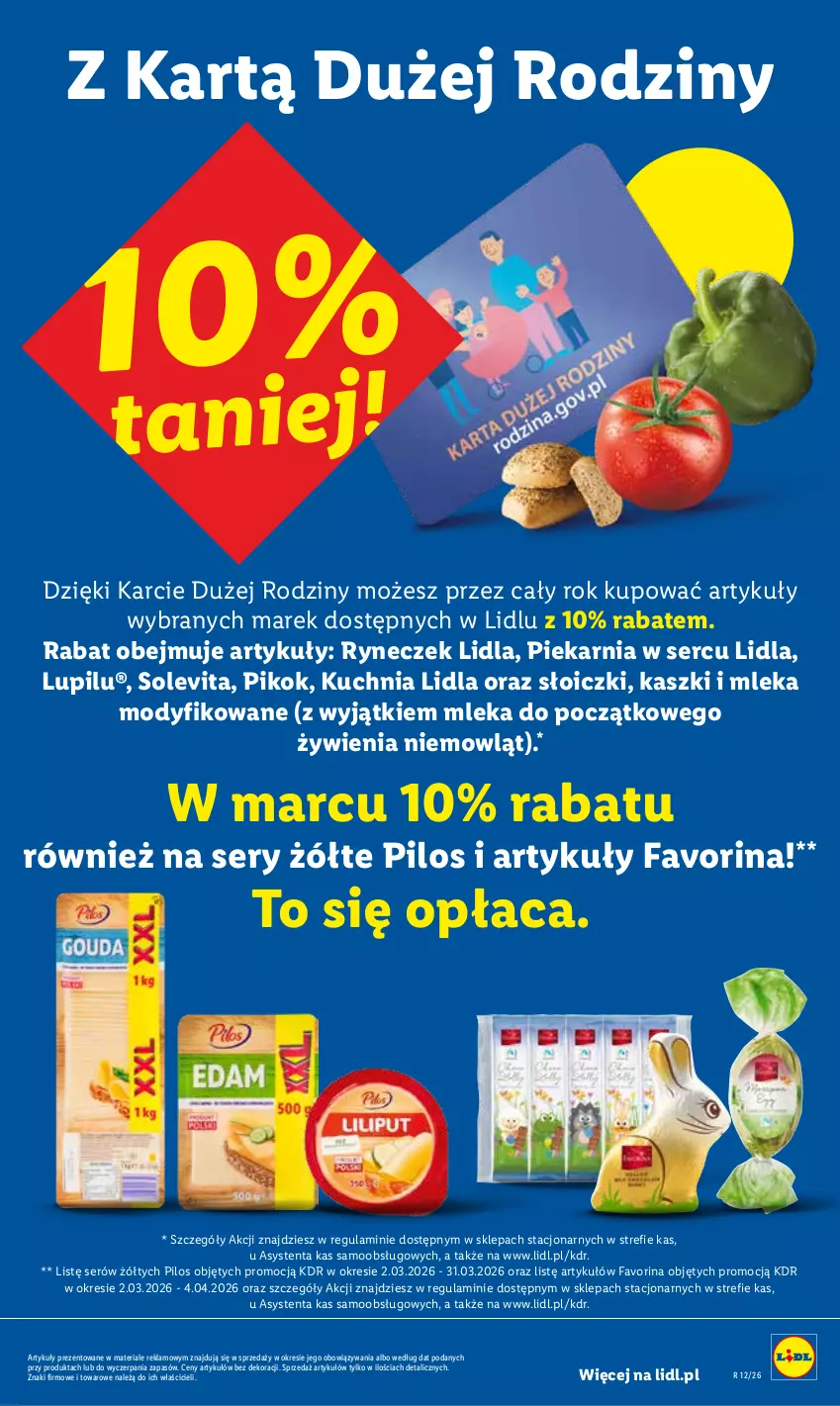 Gazetka promocyjna Lidl - Gazetka ważna od 26.03 do 29.03 - ważna 26.03 do 29.03.2026 - strona 79 - produkty: Fa, Kuchnia, PIKOK, Pilos, Ser, Słoiczki