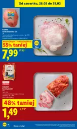 Gazetka promocyjna Lidl - Gazetka ważna od 26.03 do 29.03 - Gazetka - ważna od 29.03 do 29.03.2026 - strona 14 - produkty: Szynka wieprzowa, Szynka, Boczek, Kabanos