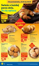 Gazetka promocyjna Lidl - Gazetka ważna od 26.03 do 29.03 - Gazetka - ważna od 29.03 do 29.03.2026 - strona 32 - produkty: Sok, Por, Rogal, Bułka