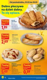 Gazetka promocyjna Lidl - Gazetka ważna od 26.03 do 29.03 - Gazetka - ważna od 29.03 do 29.03.2026 - strona 34 - produkty: Piec, Pasztecik z pieczarkami, Gra, Bułka grahamka, Pieczarka, Pieczywo, Orka, Bułka
