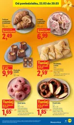 Gazetka promocyjna Lidl - Gazetka ważna od 26.03 do 29.03 - Gazetka - ważna od 29.03 do 29.03.2026 - strona 35 - produkty: Ser, Croissant, Donut