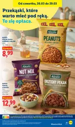 Gazetka promocyjna Lidl - Gazetka ważna od 26.03 do 29.03 - Gazetka - ważna od 29.03 do 29.03.2026 - strona 61 - produkty: Gra, Orzeszki, Orzeszki ziemne, Grafika