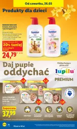Gazetka promocyjna Lidl - Gazetka ważna od 26.03 do 29.03 - Gazetka - ważna od 29.03 do 29.03.2026 - strona 70 - produkty: Płyn do kąpieli, Por, O Bag, Szampon, Dzieci, Fa