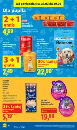 Gazetka promocyjna Lidl - Gazetka ważna od 26.03 do 29.03 - Gazetka - ważna od 29.03 do 29.03.2026 - strona 74 - produkty: Mokra karma, Sos, Gra, Bell, Kawa, Przysmaki, Kiełbasa, Sucha karma