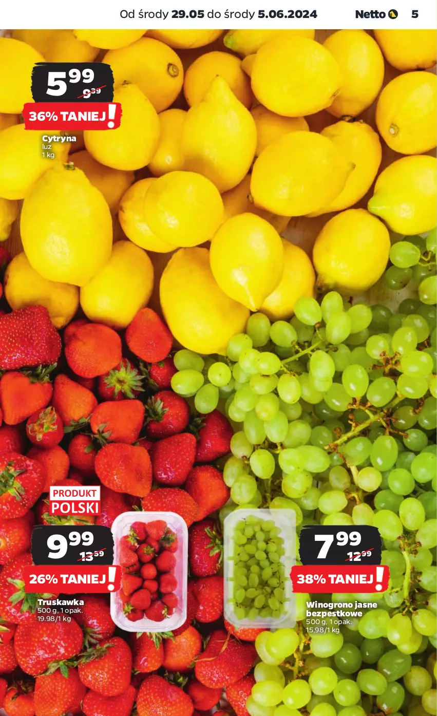 Gazetka promocyjna Netto - Artykuły spożywcze - ważna 29.05 do 05.06.2024 - strona 5 - produkty: Wino