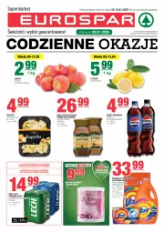 Gazetka promocyjna Spar - EuroSpar - Gazetka - ważna od 11.01 do 11.01.2025 - strona 1 - produkty: Piwo, Kawa rozpuszczalna, Ręcznik kuchenny, Kuchnia, Cytryny, Kawa, Kopytka, Pepsi, Vizir, Ręcznik, Jacobs, Jabłka