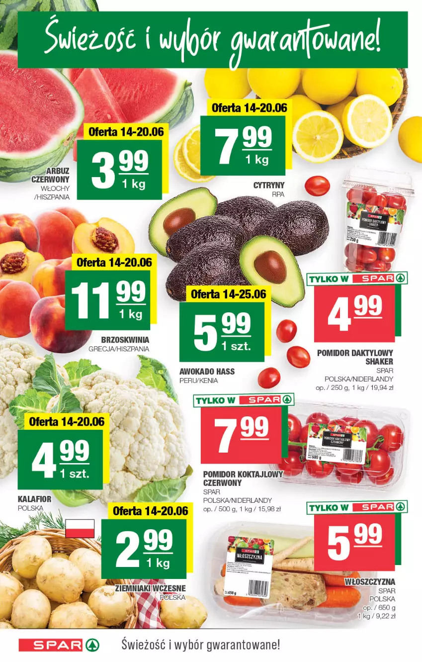 Gazetka promocyjna Spar - Spar - ważna 11.06 do 21.06.2023 - strona 2 - produkty: Arbuz, Ziemniaki