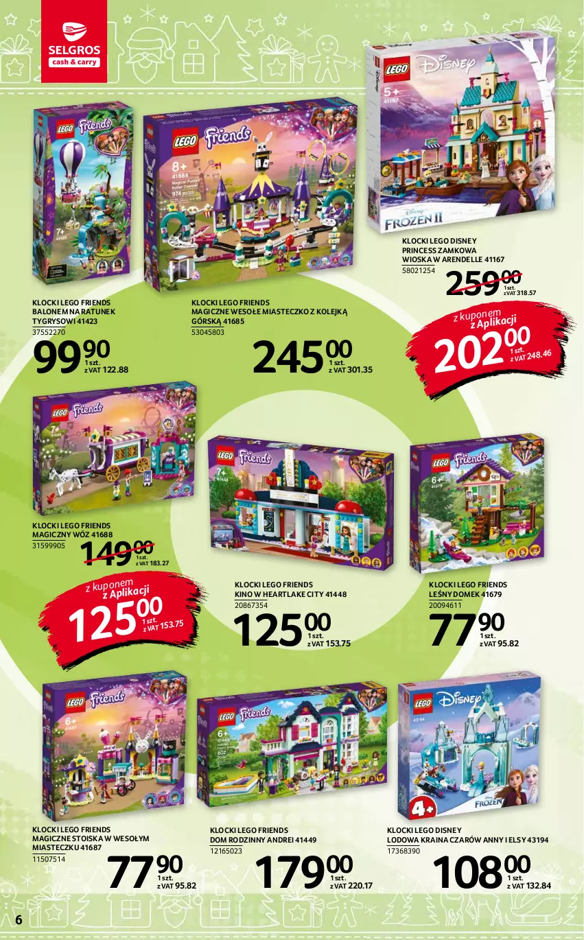 Gazetka promocyjna Selgros - Katalog Zabawki - ważna 10.11 do 24.11.2021 - strona 6 - produkty: Dell, Disney, Gry, Klocki, LEGO, LEGO Friends, Olej