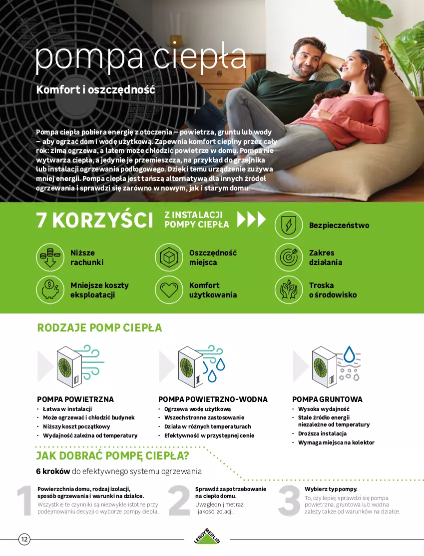 Gazetka promocyjna Leroy Merlin - Gazetka Leroy Merlin - ważna 01.01 do 31.12.2026 - strona 12 - produkty: Drzwi, Fa, Gra, Grunt, Grzejnik, Koc, Kosz, Ogrzewanie, Olej, Piec, Por, Ser, Silan, Sok