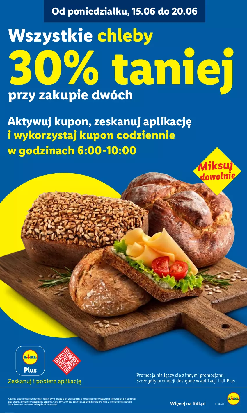 Gazetka promocyjna Lidl - Gazetka ważna od 18.06 do 20.06 - ważna 18.06 do 20.06.2026 - strona 13 - produkty: Chleb