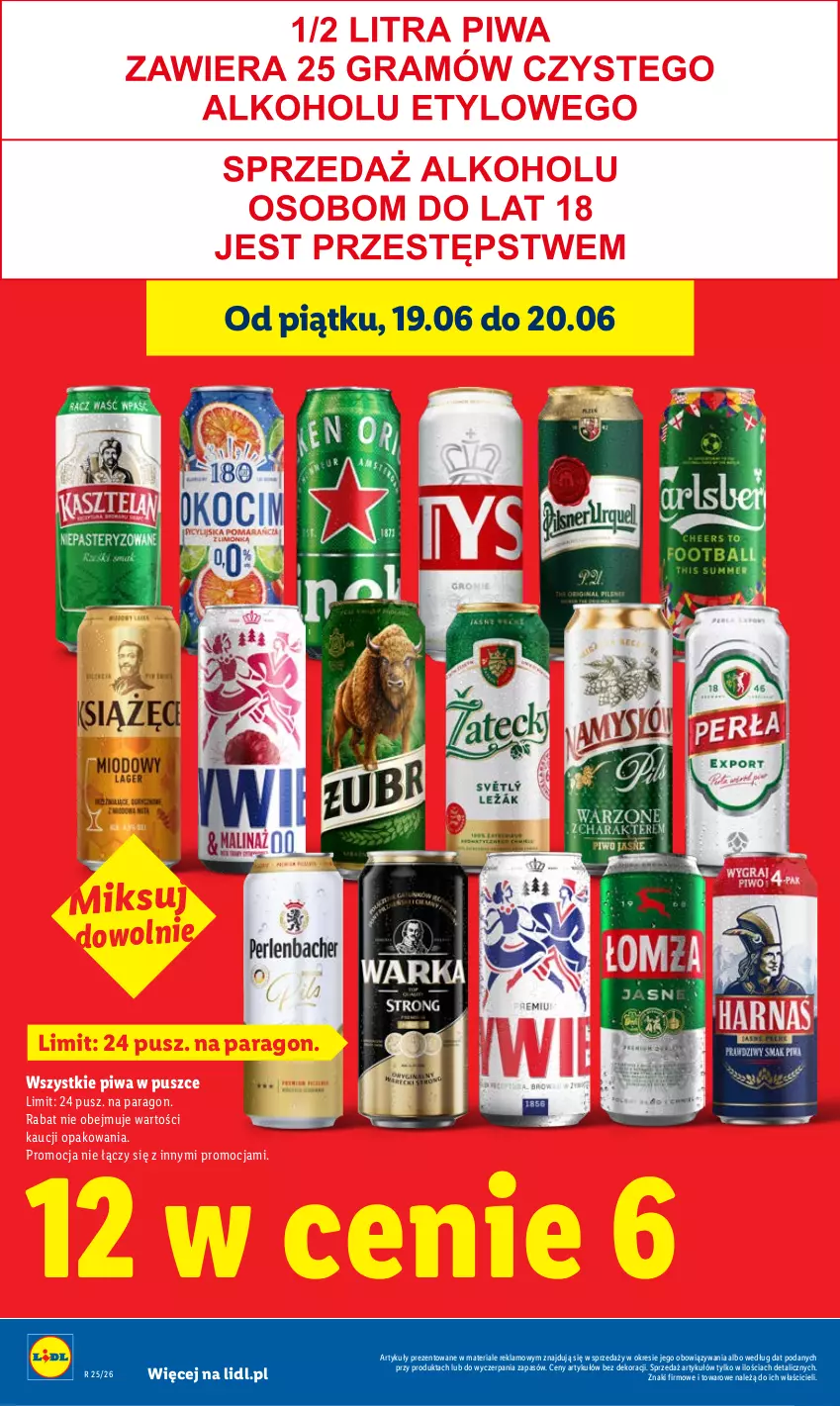 Gazetka promocyjna Lidl - Gazetka ważna od 18.06 do 20.06 - ważna 18.06 do 20.06.2026 - strona 2 - produkty: Piwa