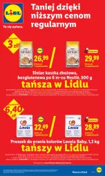 Gazetka promocyjna Lidl - Gazetka ważna od 18.06 do 20.06 - Gazetka - ważna od 20.06 do 20.06.2026 - strona 27 - produkty: Por, Lovela, Proszek do prania, Sinlac, Dron, Nestlé