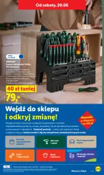Gazetka promocyjna Lidl - Gazetka ważna od 18.06 do 20.06 - Gazetka - ważna od 20.06 do 20.06.2026 - strona 35 - produkty: Parkside, Por, Kuchnia, Wkręt, Sport, Moda, Ogród