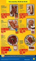 Gazetka promocyjna Lidl - Gazetka ważna od 18.06 do 20.06 - Gazetka - ważna od 20.06 do 20.06.2026 - strona 43 - produkty: Pur, Polędwiczka wieprzowa, Kiełbasa podwawelska, Wawel, PIKOK, Burger, Miód, Grill, Kiełbasa, Kiełbasa śląska