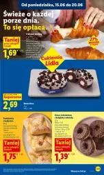 Gazetka promocyjna Lidl - Gazetka ważna od 18.06 do 20.06 - Gazetka - ważna od 20.06 do 20.06.2026 - strona 45 - produkty: Por, Cukier, Croissant, Rogal, Donut, Oreo, LG