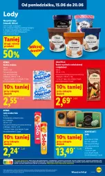 Gazetka promocyjna Lidl - Gazetka ważna od 18.06 do 20.06 - Gazetka - ważna od 20.06 do 20.06.2026 - strona 57 - produkty: Rum, Lody, Rodzynki, Mięta