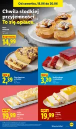 Gazetka promocyjna Lidl - Gazetka ważna od 18.06 do 20.06 - Gazetka - ważna od 20.06 do 20.06.2026 - strona 77 - produkty: Ser, Gra, Jogurt, Ciasto jogurtowe, Grafika