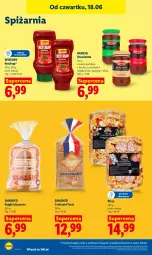 Gazetka promocyjna Lidl - Gazetka ważna od 18.06 do 20.06 - Gazetka - ważna od 20.06 do 20.06.2026 - strona 78 - produkty: Ketchup, Winiary, Croissant, Bajgle, Pizza, Bazyl, Suszone pomidory, Pomidory