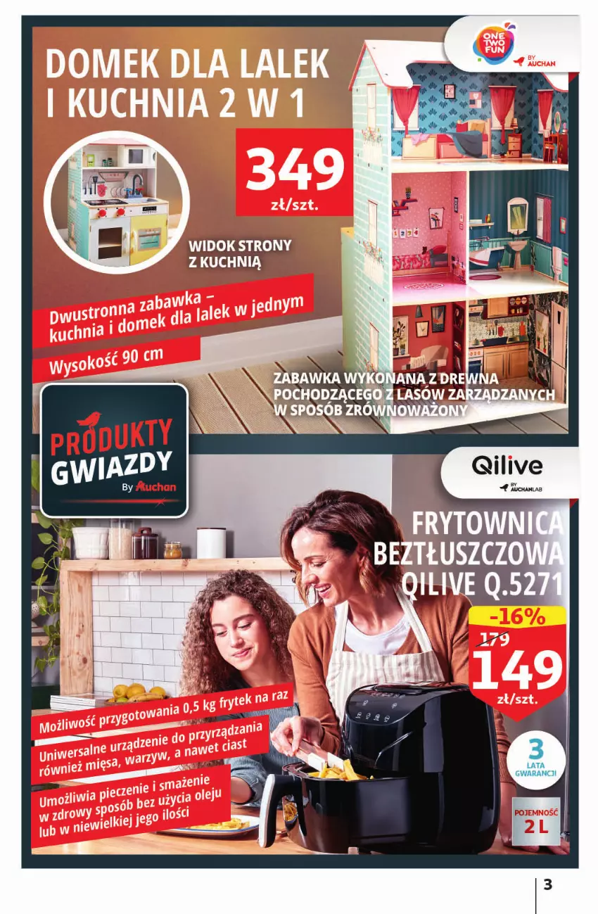 Gazetka promocyjna Auchan - Gazetka Magia Mikołajkowa Hipermarket Auchan - ważna 01.12 do 07.12.2022 - strona 3