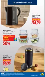 Gazetka promocyjna Lidl - Gazetka ważna od 27.07. do 01.08. - Gazetka - ważna od 01.08 do 01.08.2026 - strona 13 - produkty: Silvercrest, Czajnik elektryczny, Czajnik, Organizer, Pojemnik, Kubek termiczny, Kubek