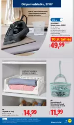 Gazetka promocyjna Lidl - Gazetka ważna od 27.07. do 01.08. - Gazetka - ważna od 01.08 do 01.08.2026 - strona 17 - produkty: Silvercrest, Miarka, Organizer, Kosz, Regał