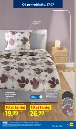 Gazetka promocyjna Lidl - Gazetka ważna od 27.07. do 01.08. - Gazetka - ważna od 01.08 do 01.08.2026 - strona 31 - produkty: Ivar, Pościel, Poszewka