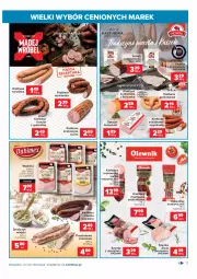 Gazetka promocyjna Carrefour - Gazetka Wielki wybór cenionych marek - Gazetka - ważna od 14.11 do 14.11.2021 - strona 7 - produkty: Piec, Kurczak, Kiełbasa krakowska, Pasztet, Szynka, Kiełbasa krucha, Wędlina, Schab z kaszubskiej wędzarni, Kabanos, Szynka biała, Gala, Kiełbasa