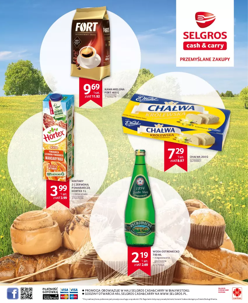 Gazetka promocyjna Selgros - Oferta regionalna - ważna 21.07 do 09.10.2022 - strona 2 - produkty: Chałwa, Hortex, Kawa, Kawa mielona, LG, Nektar, Sok, Woda