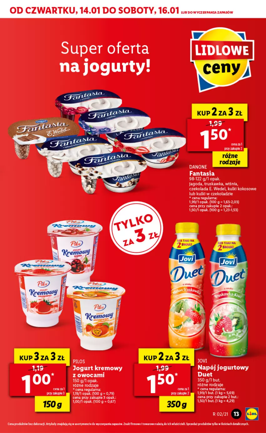 Gazetka promocyjna Lidl - GAZETKA - ważna 14.01 do 16.01.2021 - strona 13