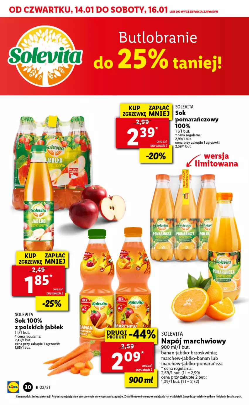 Gazetka promocyjna Lidl - GAZETKA - ważna 14.01 do 16.01.2021 - strona 30