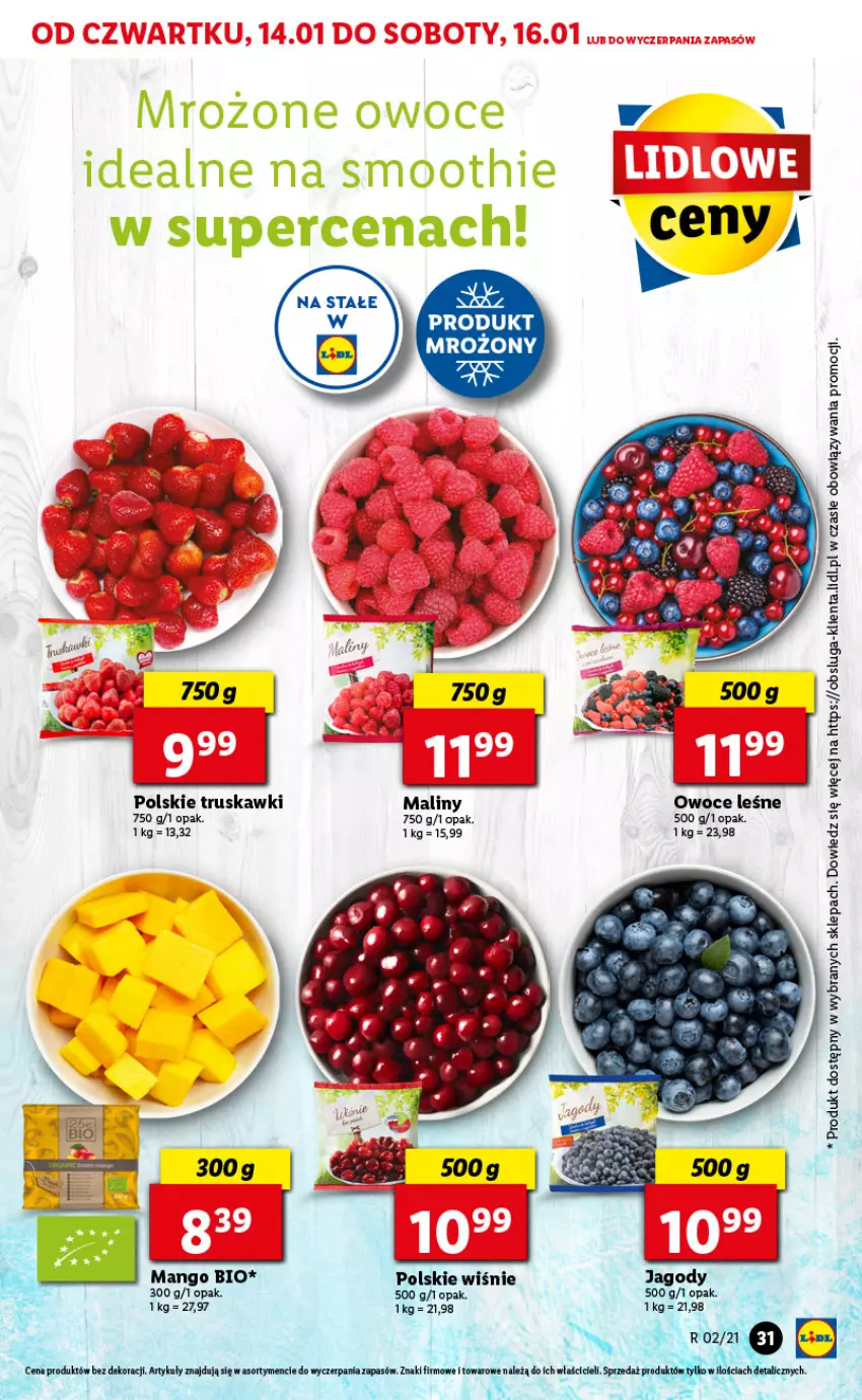 Gazetka promocyjna Lidl - GAZETKA - ważna 14.01 do 16.01.2021 - strona 31