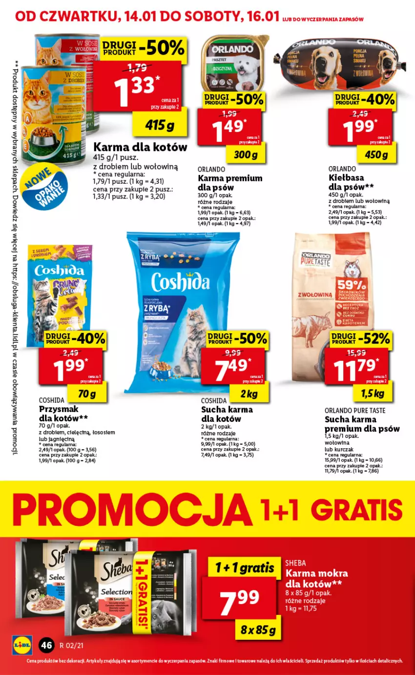 Gazetka promocyjna Lidl - GAZETKA - ważna 14.01 do 16.01.2021 - strona 46