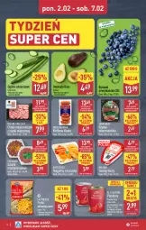 Gazetka promocyjna Aldi - Oferta weekendowa - Gazetka - ważna od 07.02 do 07.02.2026 - strona 4 - produkty: Kurczak, Mięso mielone z szynki, All Seasons, Mięso mielone, Gra, Salami, Twaróg, Mięsne specjały, Szynka, Frytki, Twaróg tłusty, Kiełbasa, Pomidory, Mięso, Kiełbasa śląska