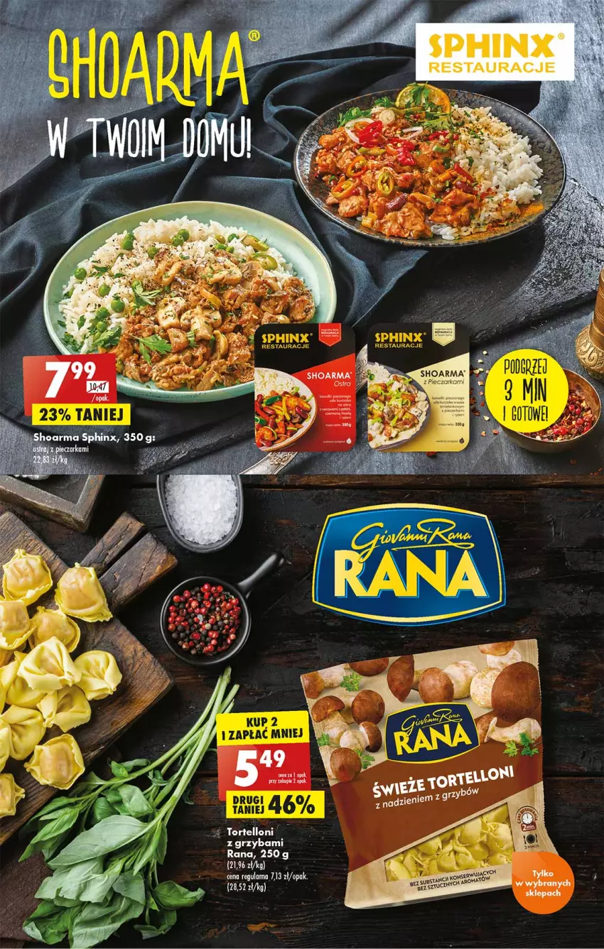 Gazetka promocyjna Biedronka - W tym tygodniu PN - ważna 16.05 do 21.05.2022 - strona 25 - produkty: Piec, Shoarma, Tortelloni