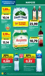 Gazetka promocyjna Lidl - GAZETKA - Gazetka - ważna od 27.08 do 27.08.2023 - strona 44 - produkty: Kurkuma, Sok, Mus, Oleofarm, Napoje, LANA, Muszynianka, Syrop, Woda mineralna, Woda, Oleo, Olej, Herbapol, Magnez, Imbir, Fa