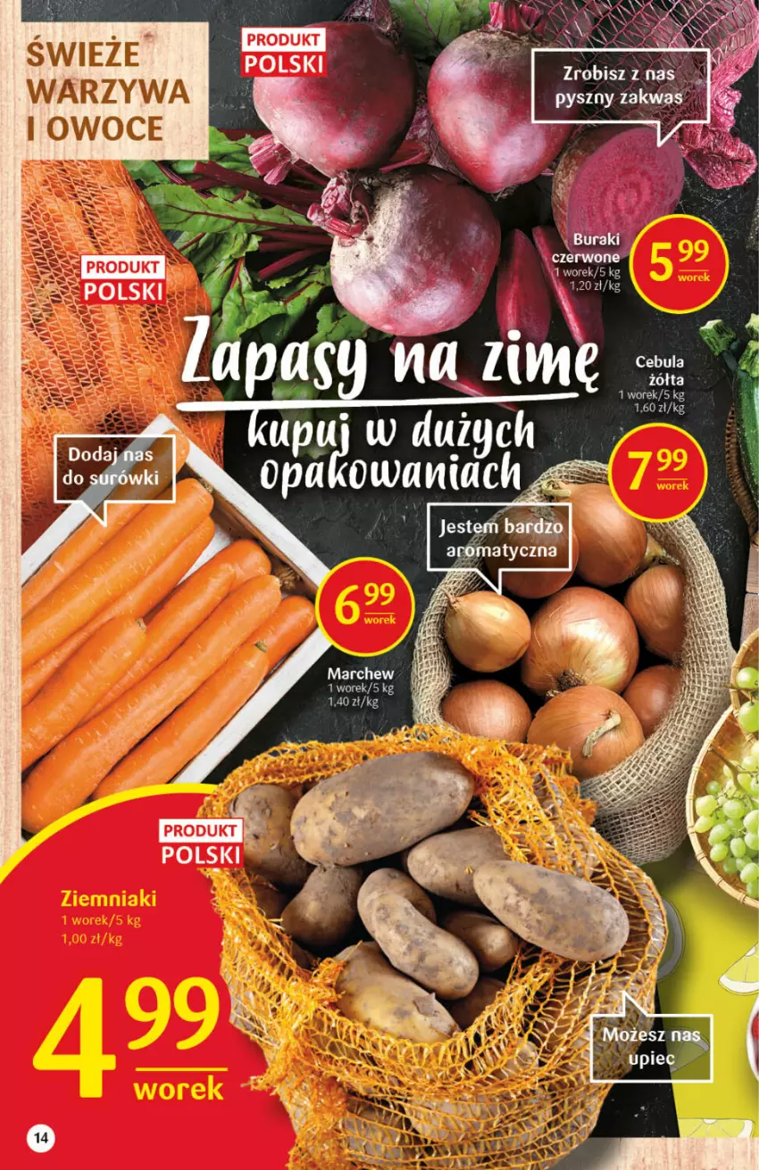 Gazetka promocyjna Delikatesy Centrum - Gazetka Delikatesy Centrum - ważna 07.10 do 13.10.2021 - strona 14 - produkty: Warzywa