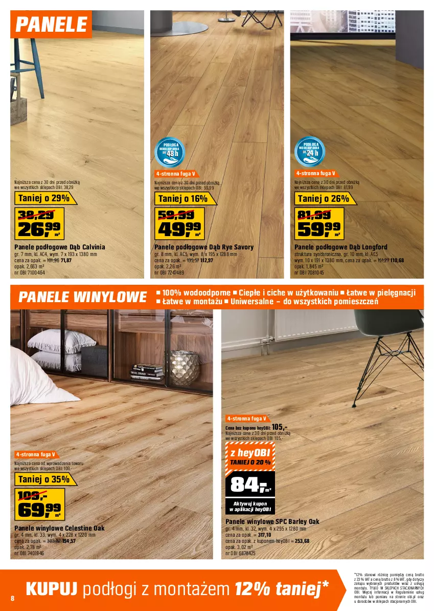 Gazetka promocyjna Obi - Gazetka OBI - ważna 03.12 do 31.12.2025 - strona 8 - produkty: Gin, Gres, Por