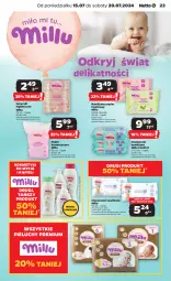 Gazetka promocyjna Netto - Artykuły spożywcze - Gazetka - ważna od 20.07 do 20.07.2024 - strona 23 - produkty: Papier, Pieluchy, Papier toaletowy, Chusteczki, Płatki kosmetyczne, Nawilżany papier