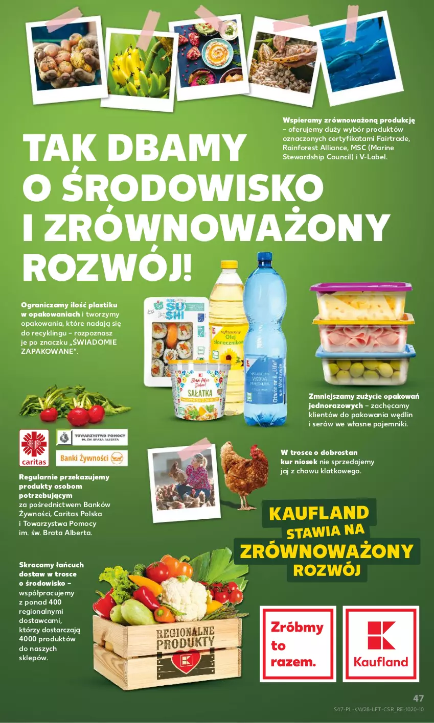 Gazetka promocyjna Kaufland - Gazetka tygodnia - ważna 13.07 do 19.07.2023 - strona 47 - produkty: Fa, Gra, O nas, Pojemnik, Ser