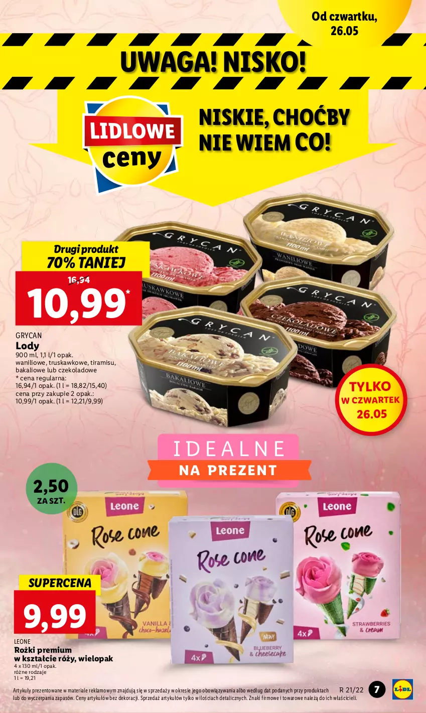 Gazetka promocyjna Lidl - GAZETKA - ważna 26.05 do 28.05.2022 - strona 7 - produkty: Gry, Leon, Lody, Waga