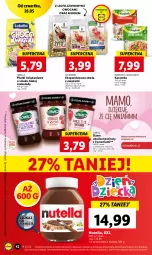 Gazetka promocyjna Lidl - GAZETKA - Gazetka - ważna od 28.05 do 28.05.2022 - strona 42 - produkty: Lubella, Nutella, Por, Gra, Kaszetka, Bell, Bonduelle, Soligrano, Dżem, Danio, Bella