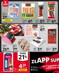 Gazetka promocyjna Selgros - Oferta spożywcza - Gazetka - ważna od 27.10 do 27.10.2021 - strona 12 - produkty: Piec, Gra, Mortadella, Rama, Parówki, Pasztet, Dell, Szynka, Boczek, Kabanos, Kiełbasa, Bianka